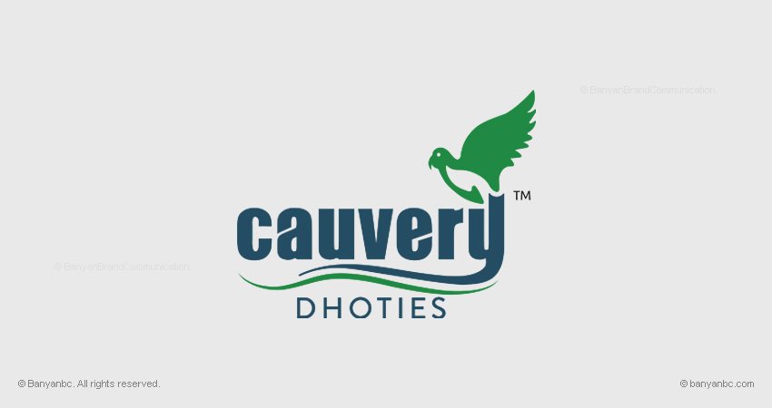 Cauvery Dhoties Logo Designing Coimbatore Tamilnadu India