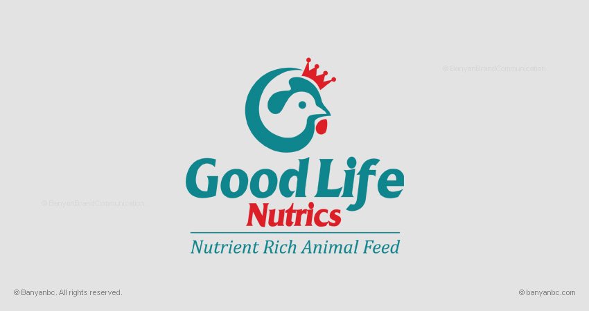 Good Life Nutrics Logo Designing Coimbatore Tamilnadu India