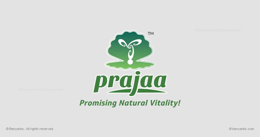 Prajaa Food Products Logo Designing Coimbatore Tamilnadu India