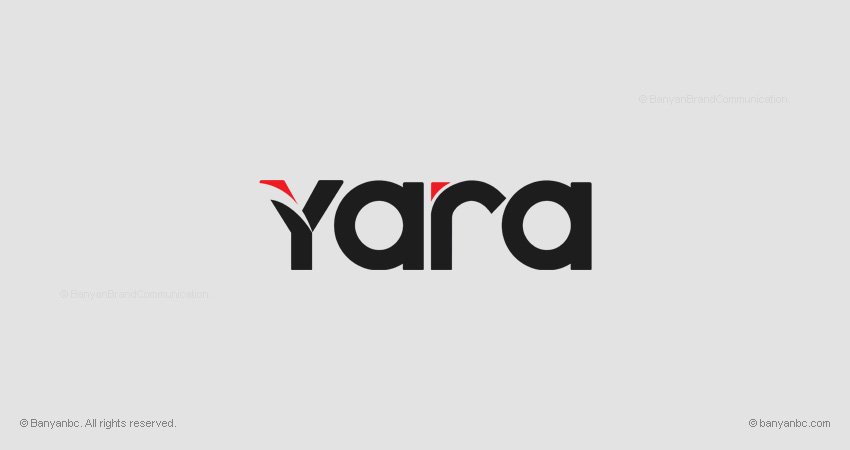 Yara Consumer Durable Appliances Logo Designing Coimbatore Tamilnadu India