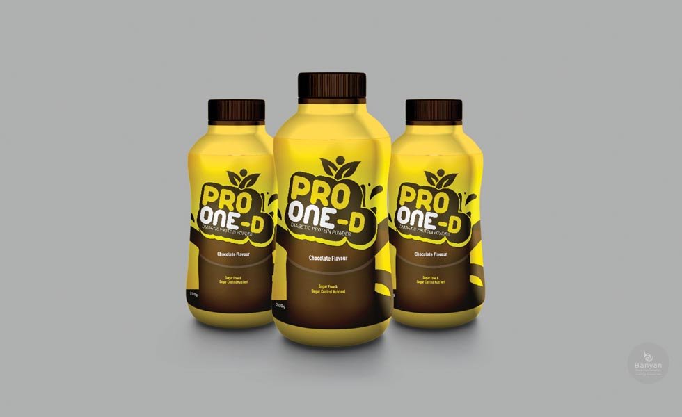 Pro One D Chocolate Drink Bottle Sleeve Packaging Designing Coimbatore Tamilnadu India