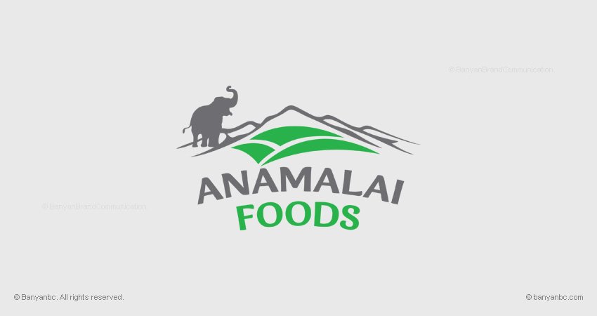 Anamalai Foods Logo Designing  Coimbatore Tamilnadu India
