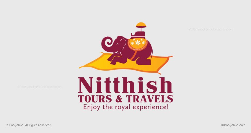 Nittnish Tours and Travels Logo Designing Coimbatore Tamilnadu India